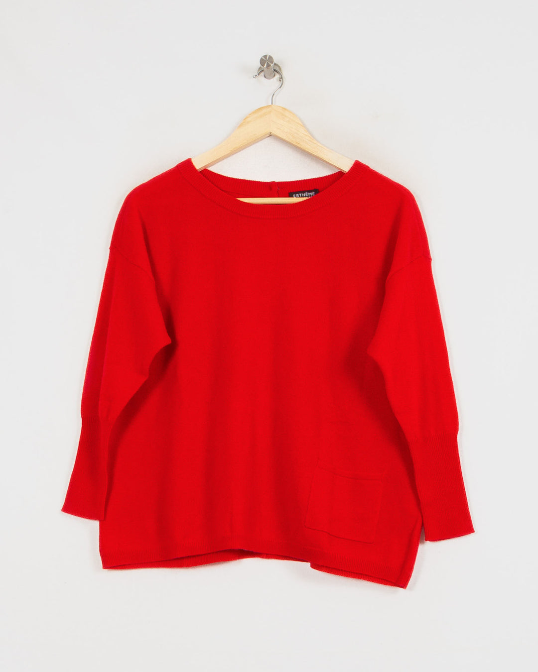 AUTRES COL ROND ROUGE