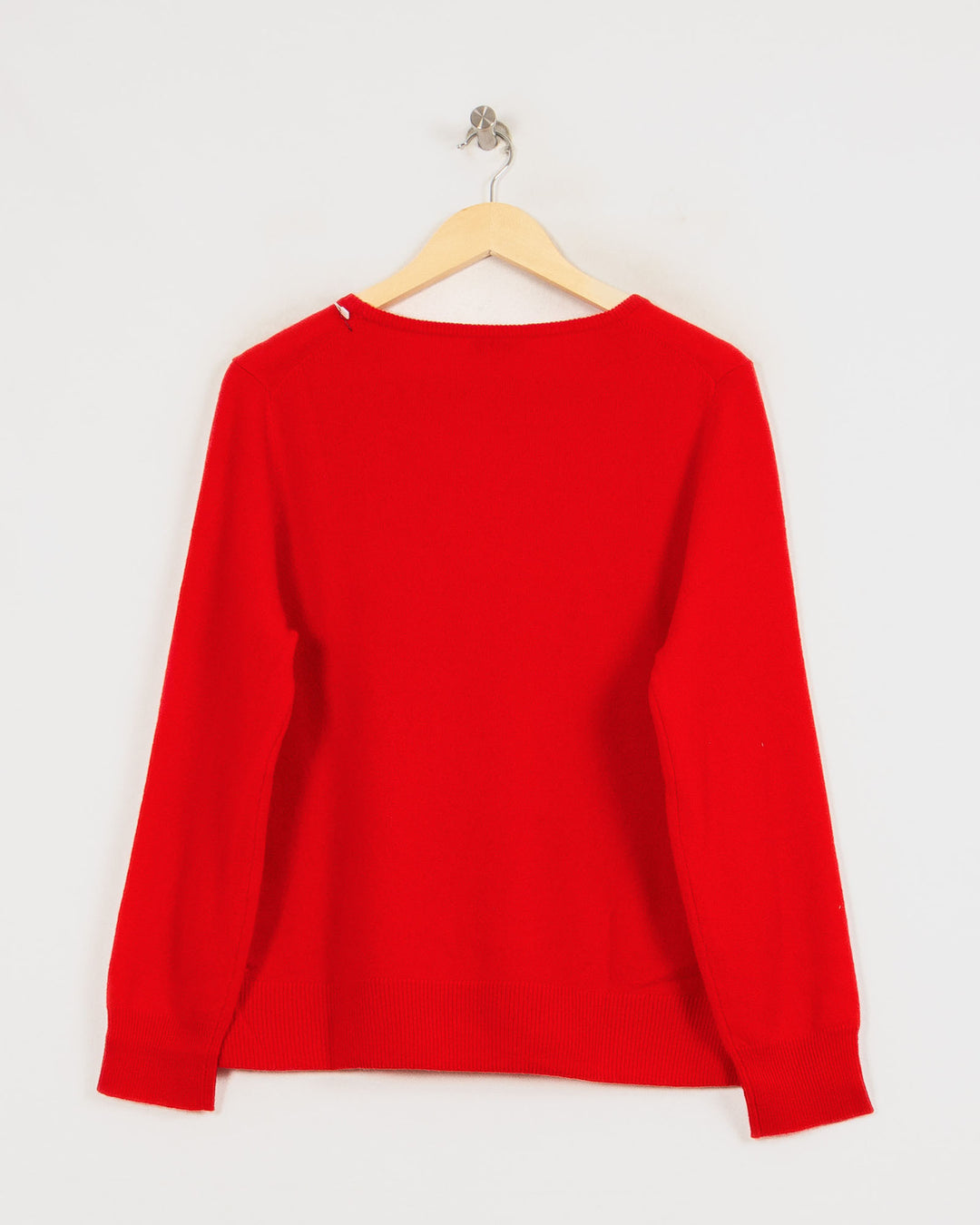 Pull Col Rond cachemire femme rouge - seconde main Revivr (vue 4)