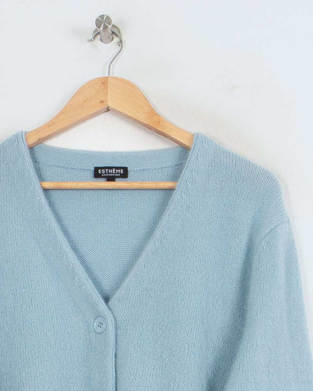 Cardigan cachemire femme bleu - seconde main Revivr (vue 2)