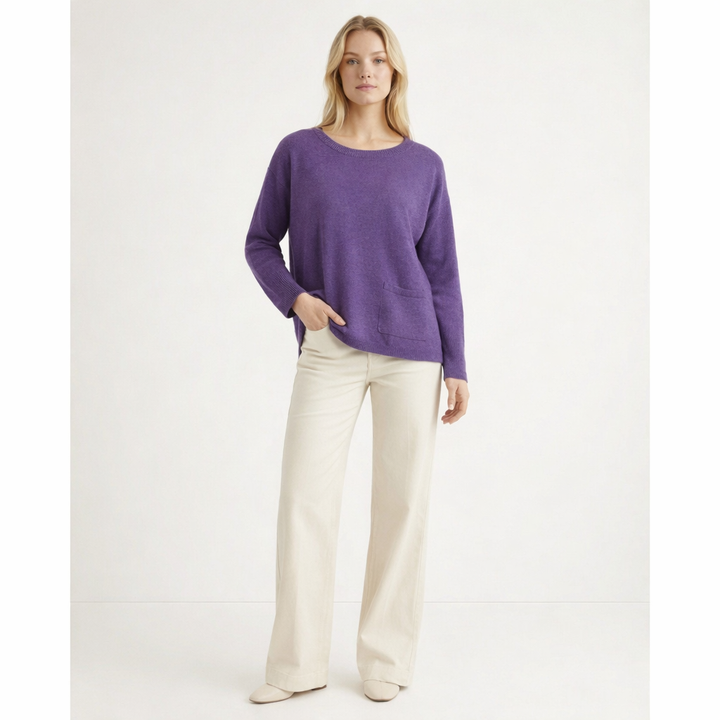 AUTRES COL ROND VIOLET