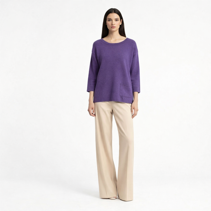AUTRES COL ROND VIOLET