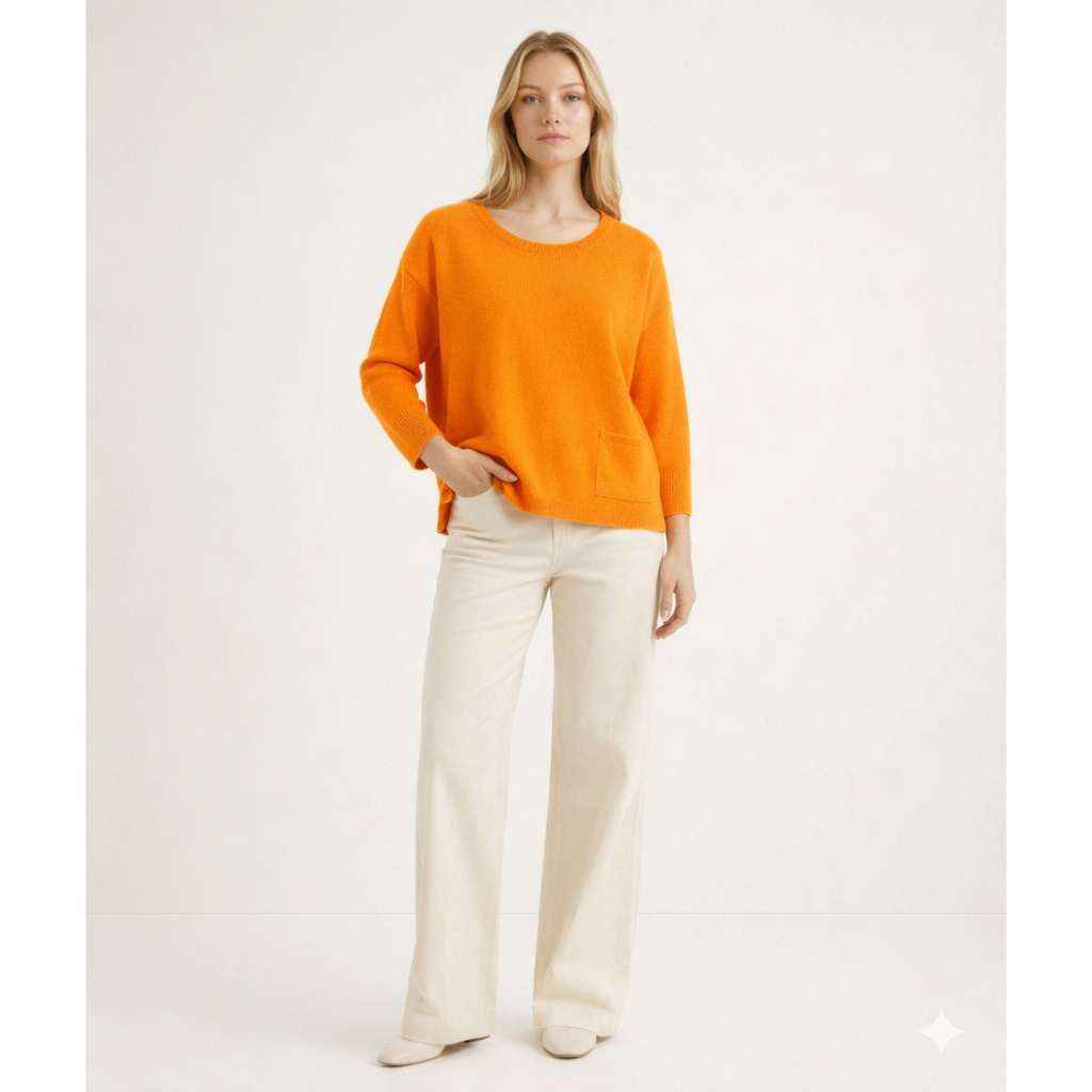 AUTRES COL ROND ORANGE