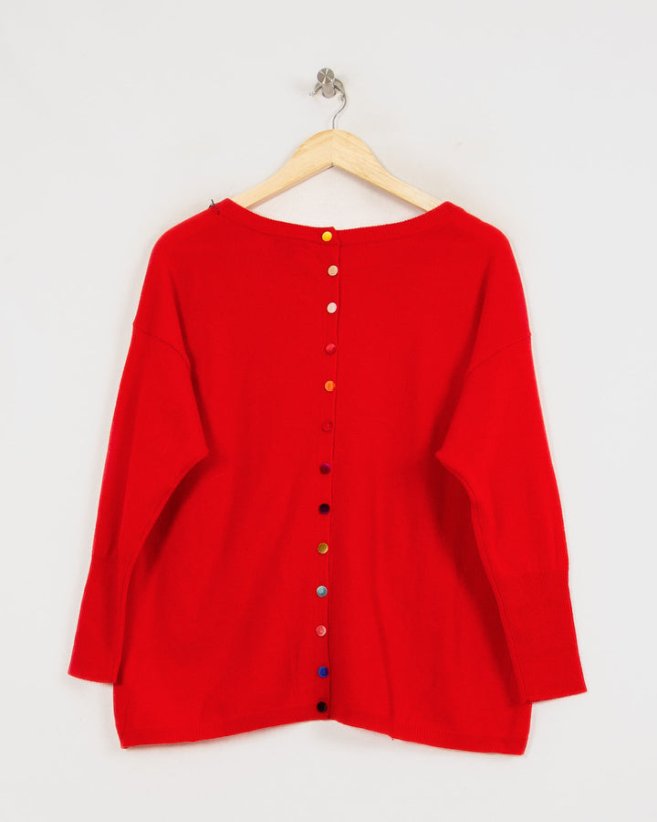 AUTRES COL ROND ROUGE