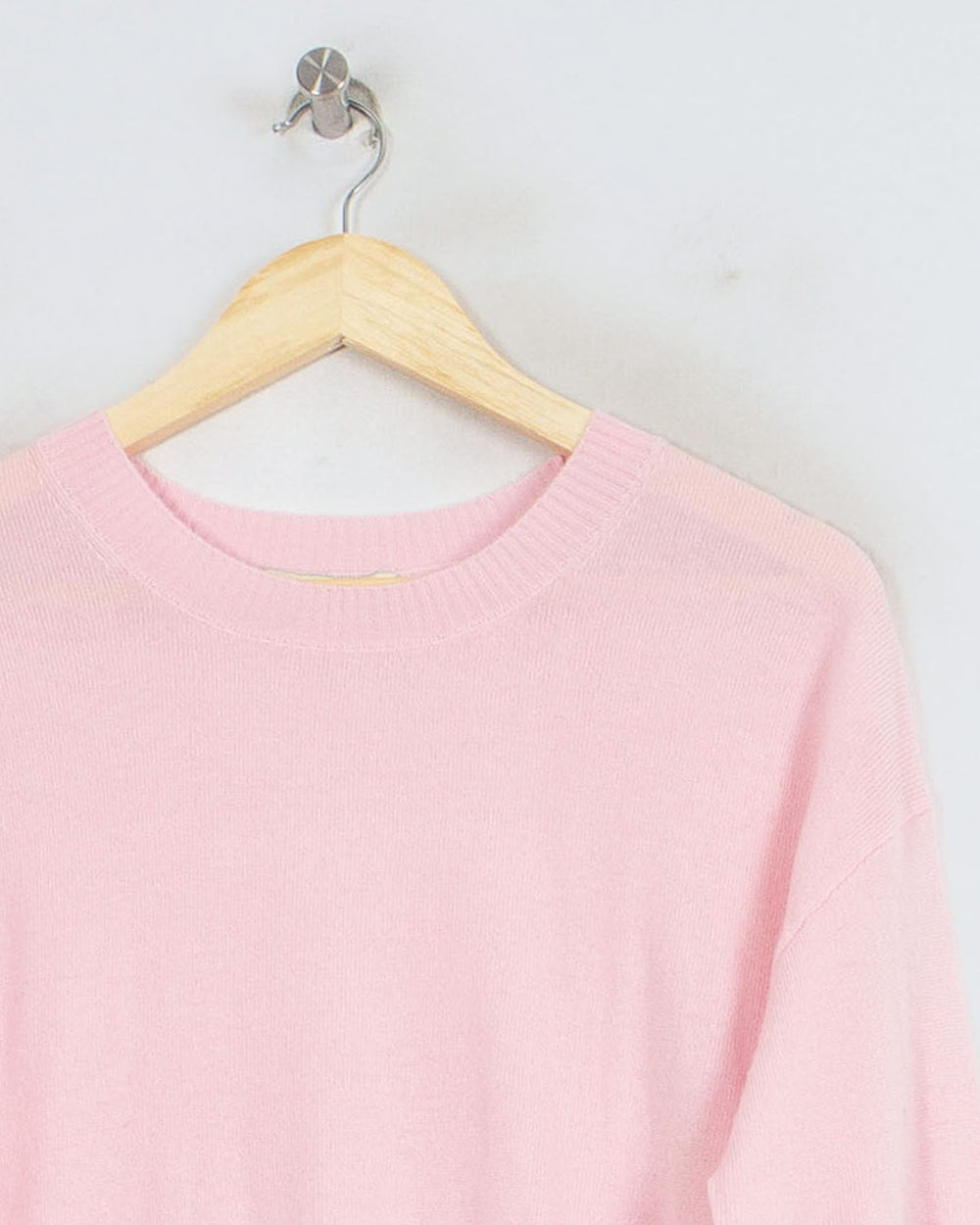 Pull Col Rond cachemire femme rose - seconde main Revivr (vue 2)