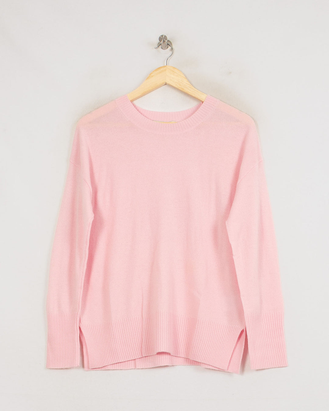 Pull Col Rond cachemire femme rose - seconde main Revivr (vue 3)