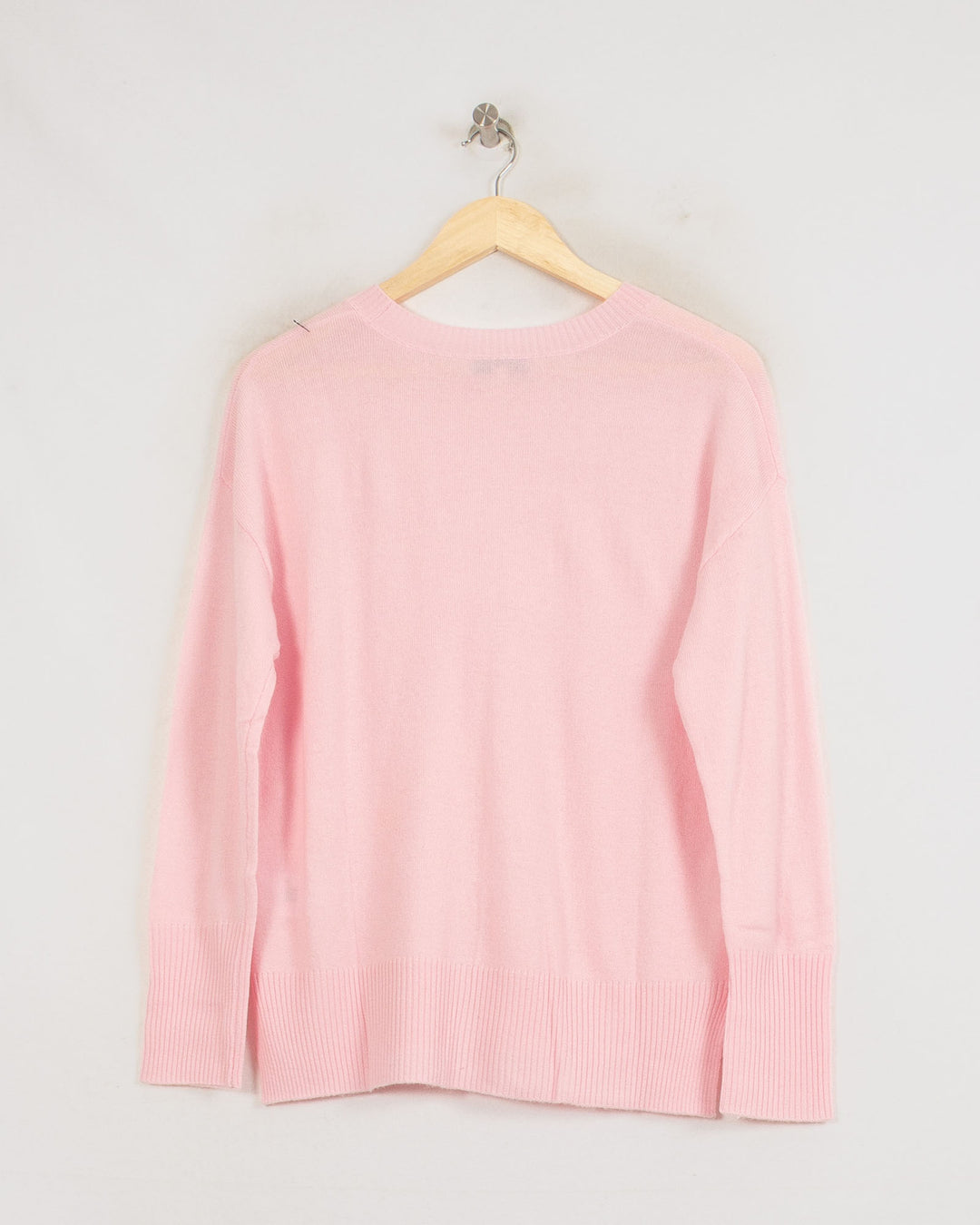 Pull Col Rond cachemire femme rose - seconde main Revivr (vue 4)