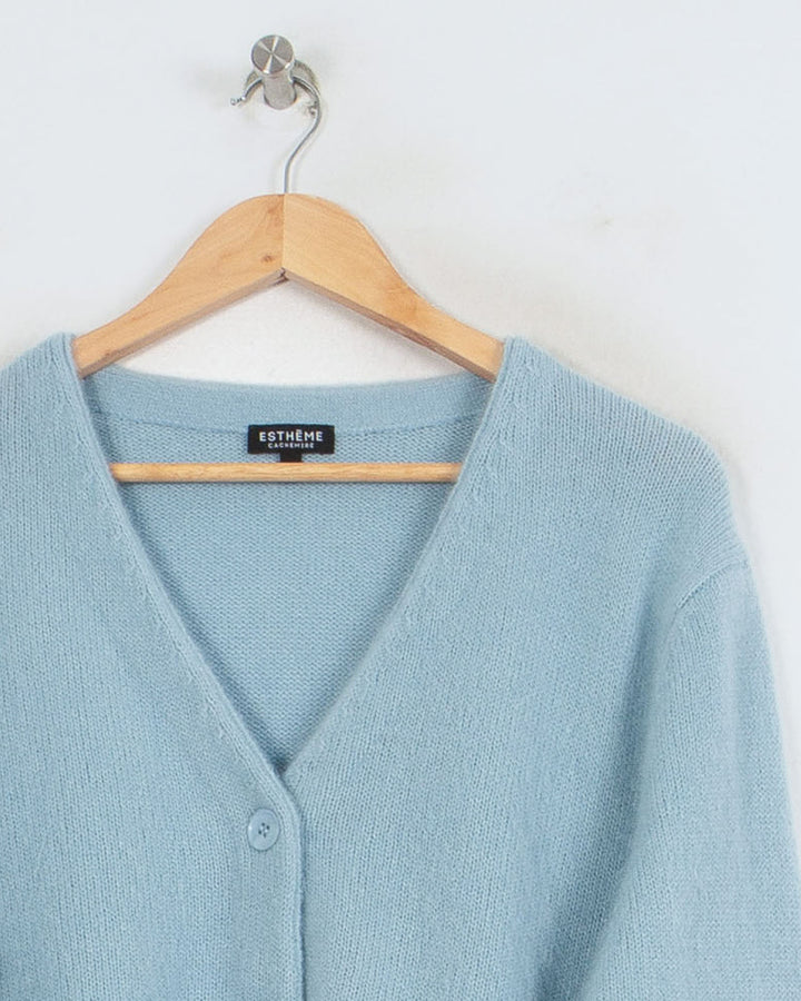 Cardigan Bleu
