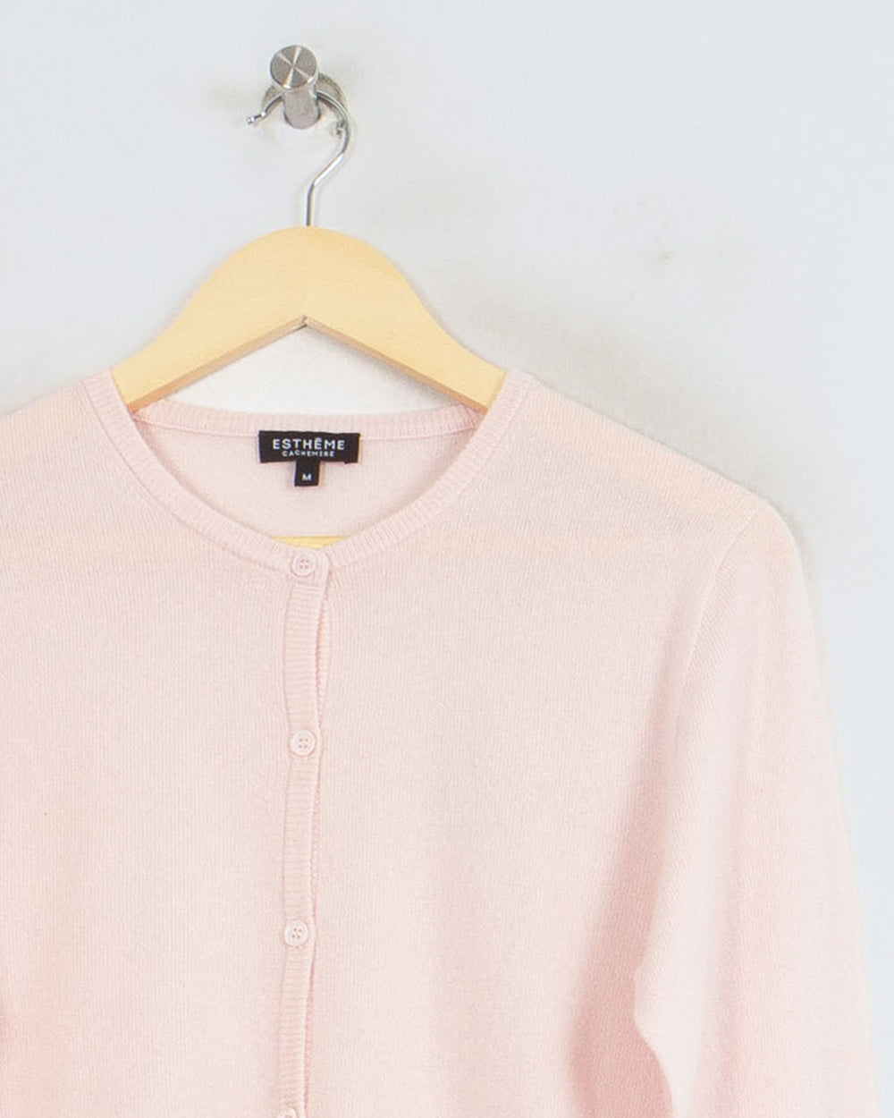 Pull Col Rond cachemire femme rose - seconde main Revivr (vue 2)