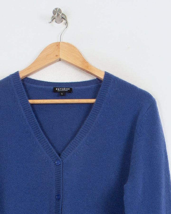 Cardigan Bleu