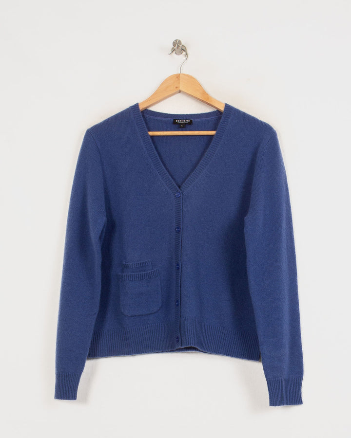 Cardigan Bleu