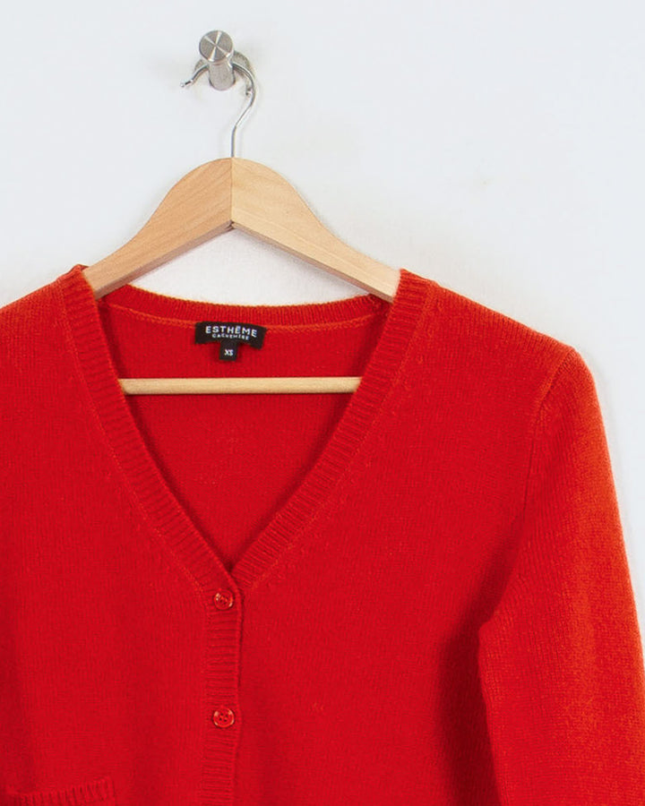 Cardigan Orange