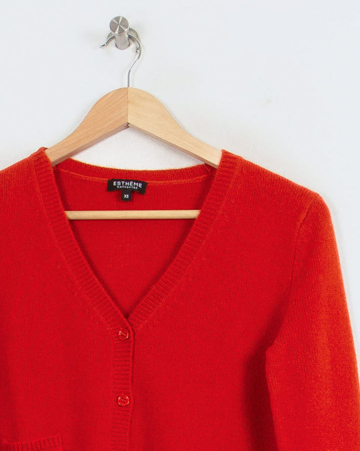 Cardigan Orange