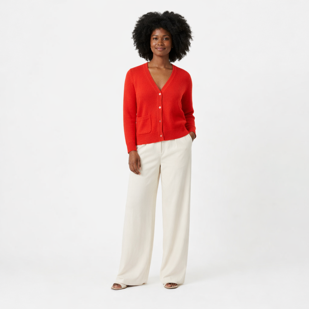AUTRES CARDIGAN ORANGE
