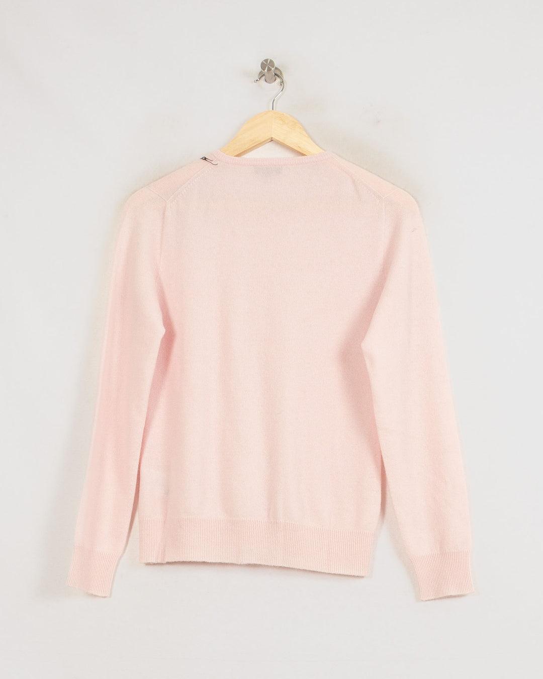 Pull Col Rond cachemire femme rose - seconde main Revivr (vue 4)