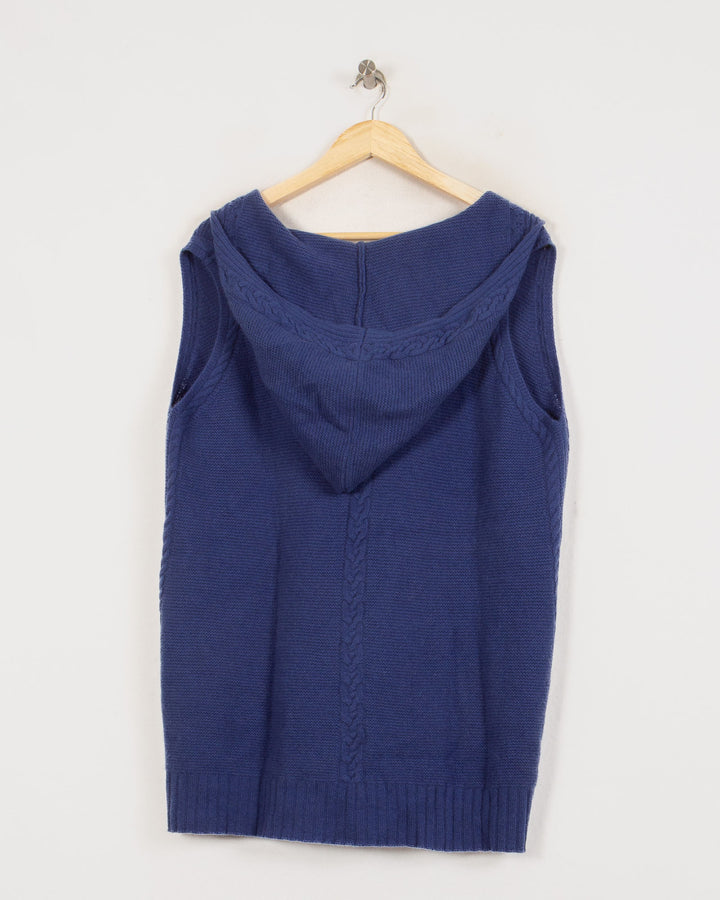 Cardigan cachemire femme bleu - seconde main Revivr (vue 4)