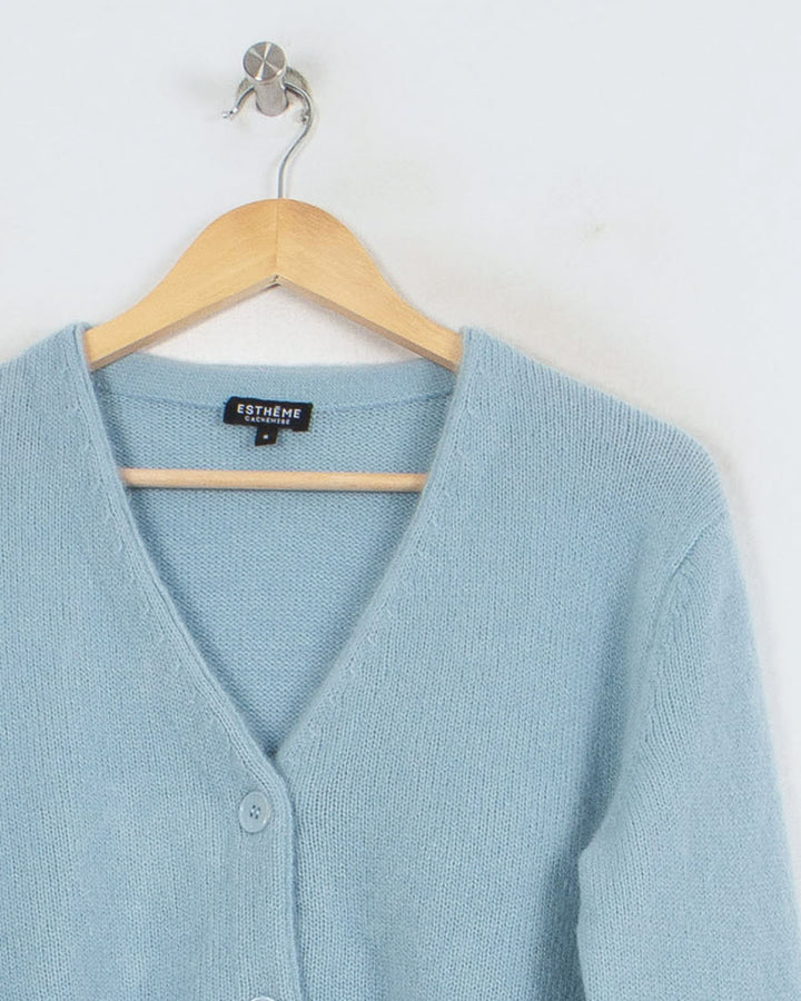 Cardigan Bleu