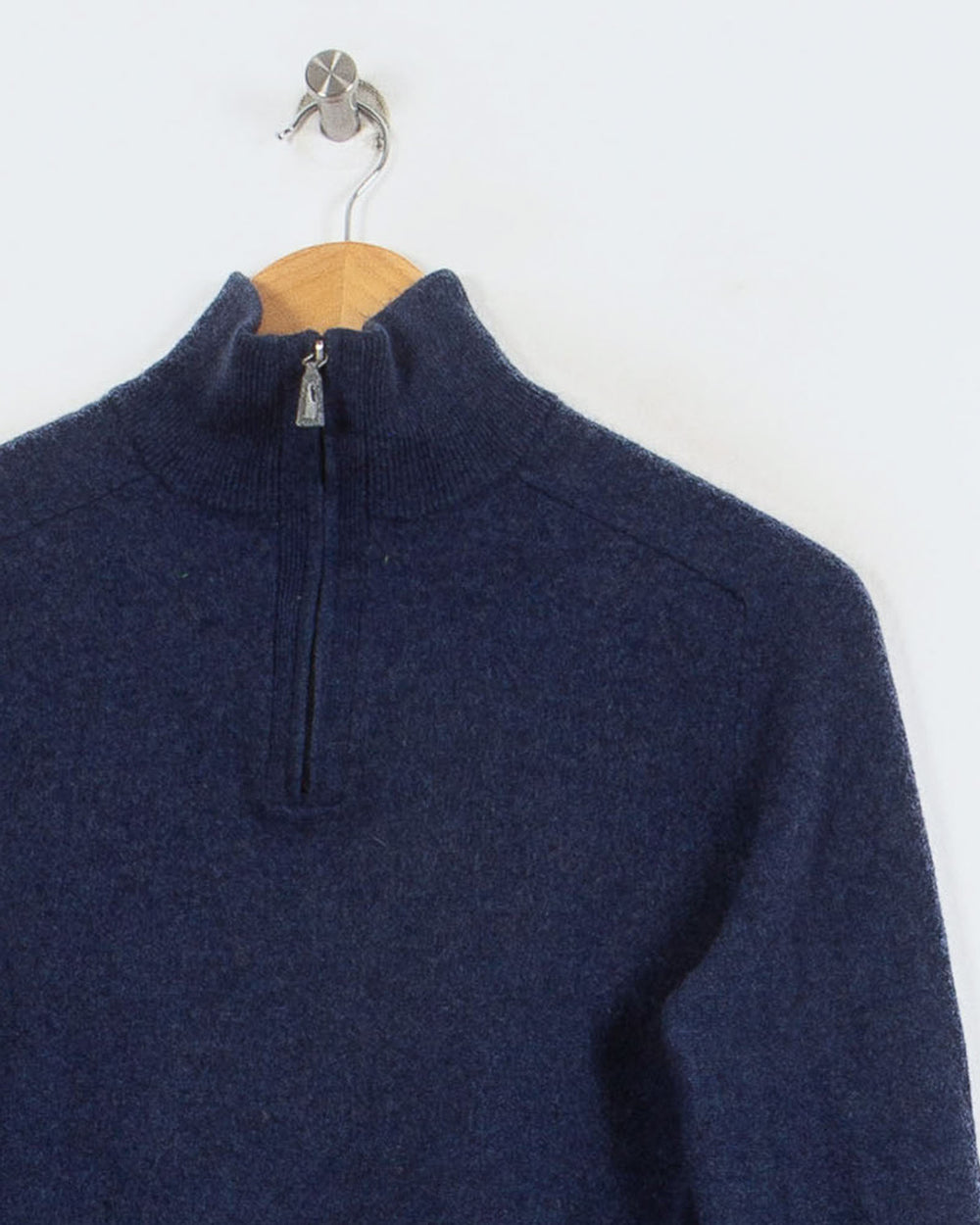 Pull Col Rond cachemire femme bleu - seconde main Revivr (vue 2)