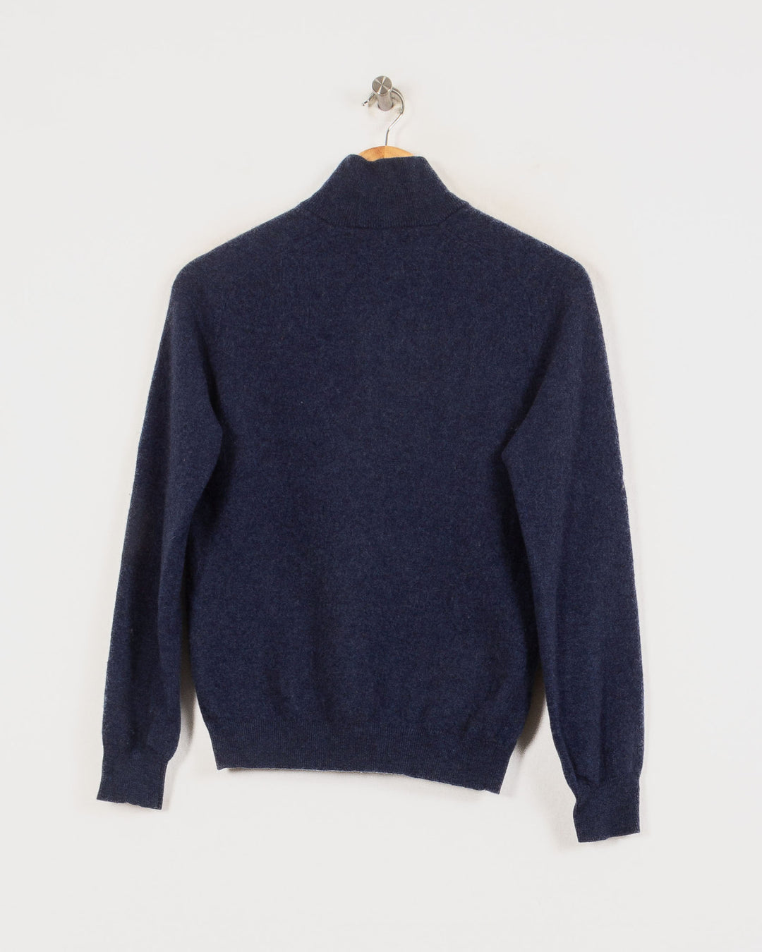 Pull Col Rond cachemire femme bleu - seconde main Revivr (vue 4)