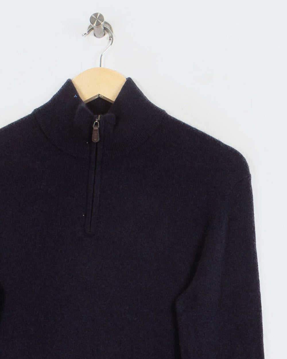 Pull Col Rond cachemire femme bleu - seconde main Revivr (vue 2)