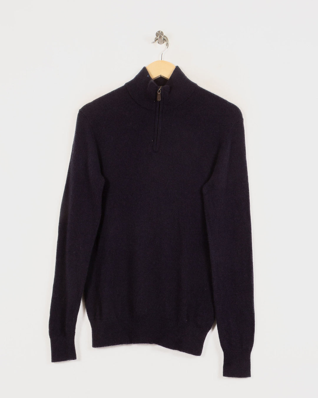 Pull Col Rond cachemire femme bleu - seconde main Revivr (vue 3)