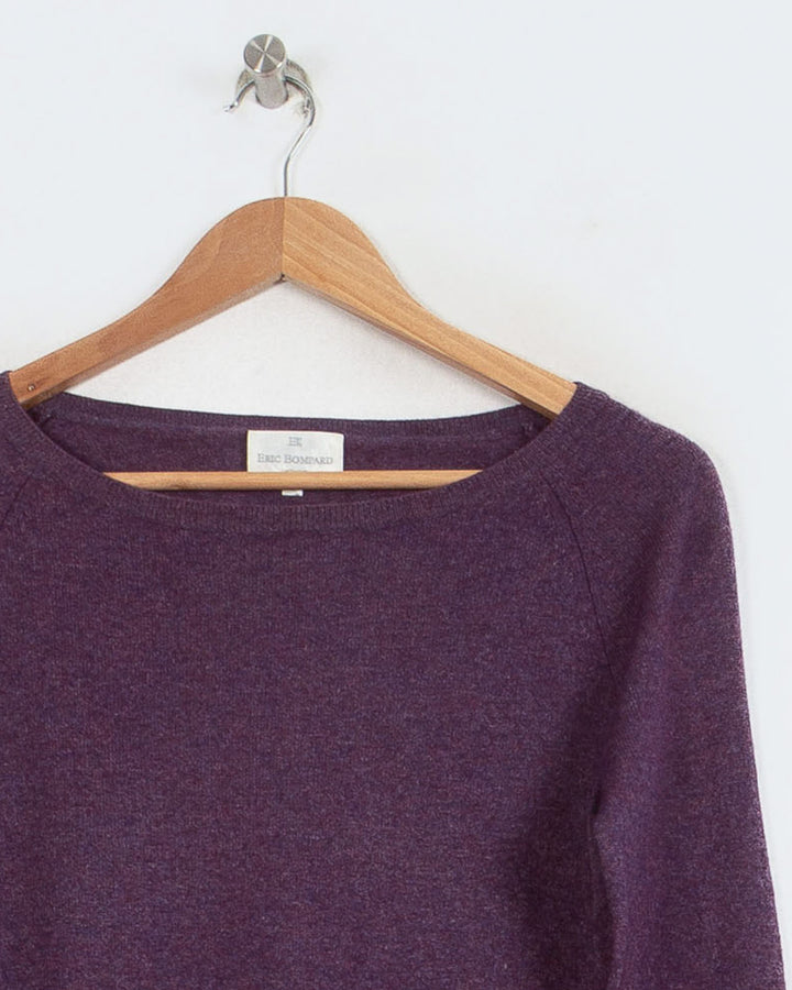Eric Bompard Col Rond Violet