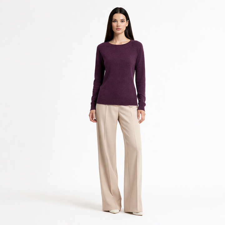 ERIC BOMPARD COL ROND VIOLET