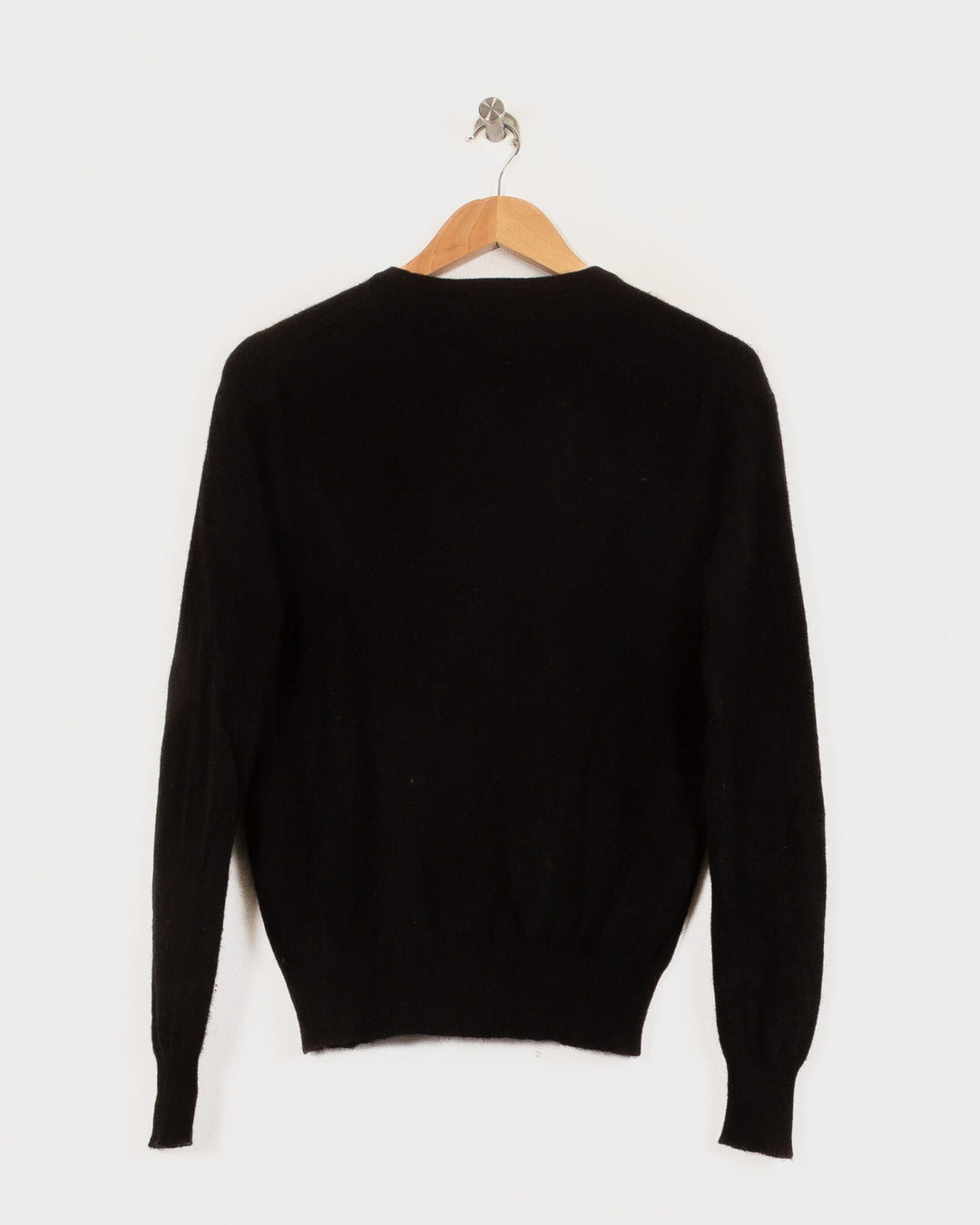 Just Cashmere Col Rond Noir