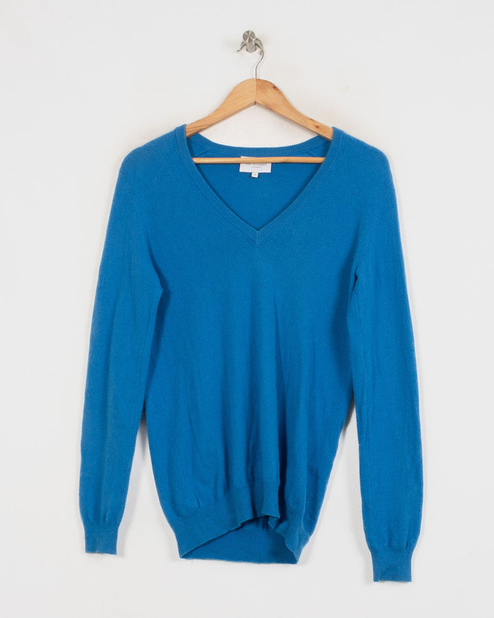 Eric Bompard Col V Bleu
