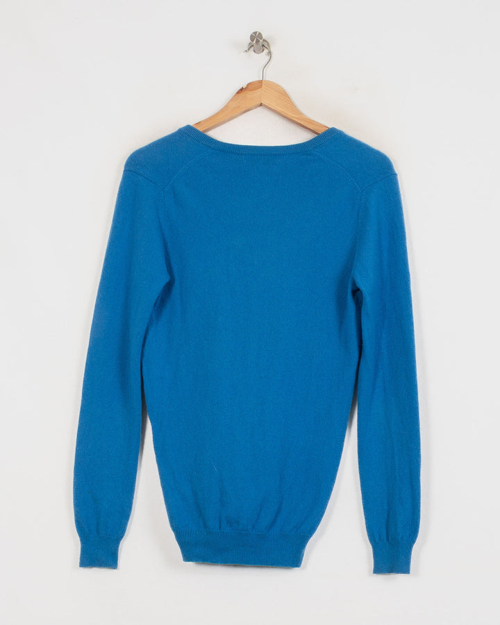 Eric Bompard Col V Bleu