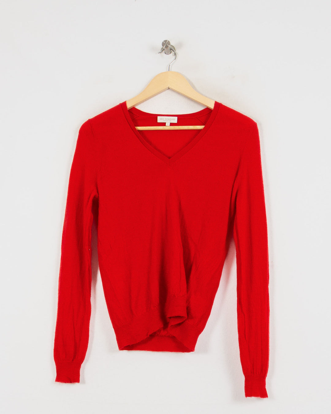 Eric Bompard Col V Rouge