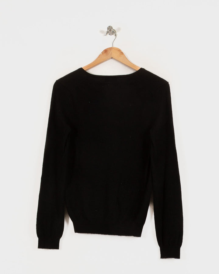Eric Bompard Col V Noir