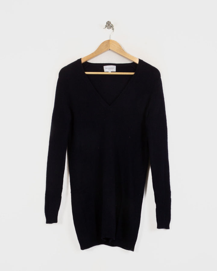 Eric Bompard Col V Bleu