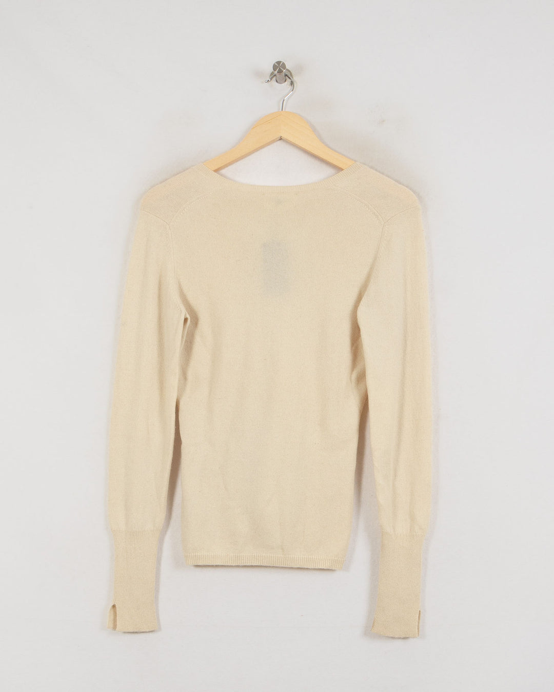 Eric Bompard Col V Beige