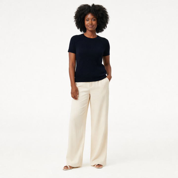 ERIC BOMPARD COL ROND BLEU