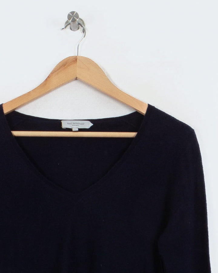 Eric Bompard Col V Bleu