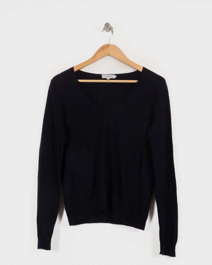 Eric Bompard Col V Bleu