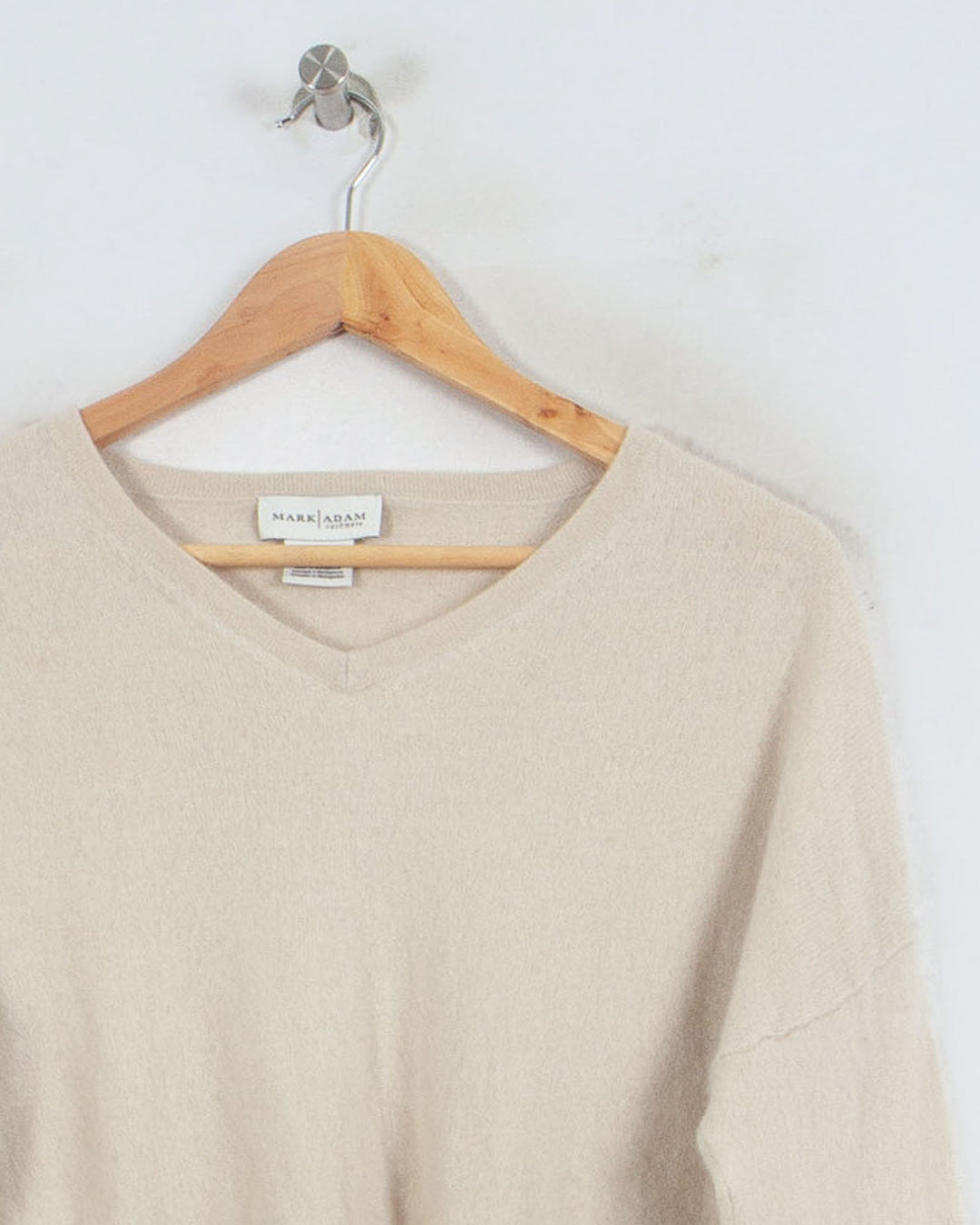 AUTRES COL V BEIGE