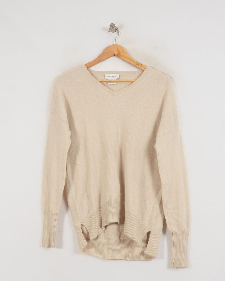 AUTRES COL V BEIGE