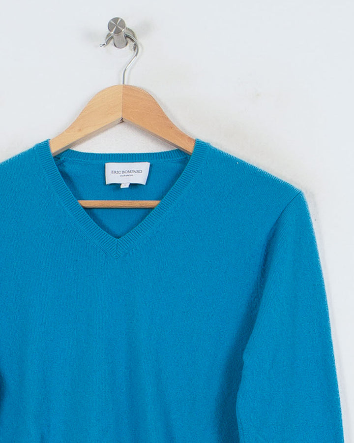 Eric Bompard Col V Bleu