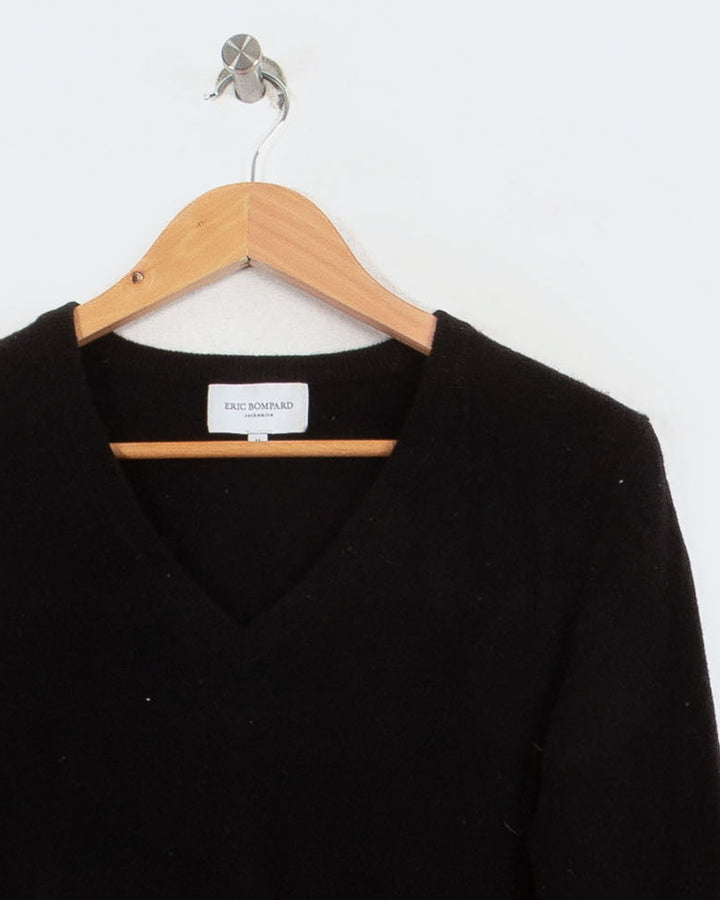 Eric Bompard Col V Noir