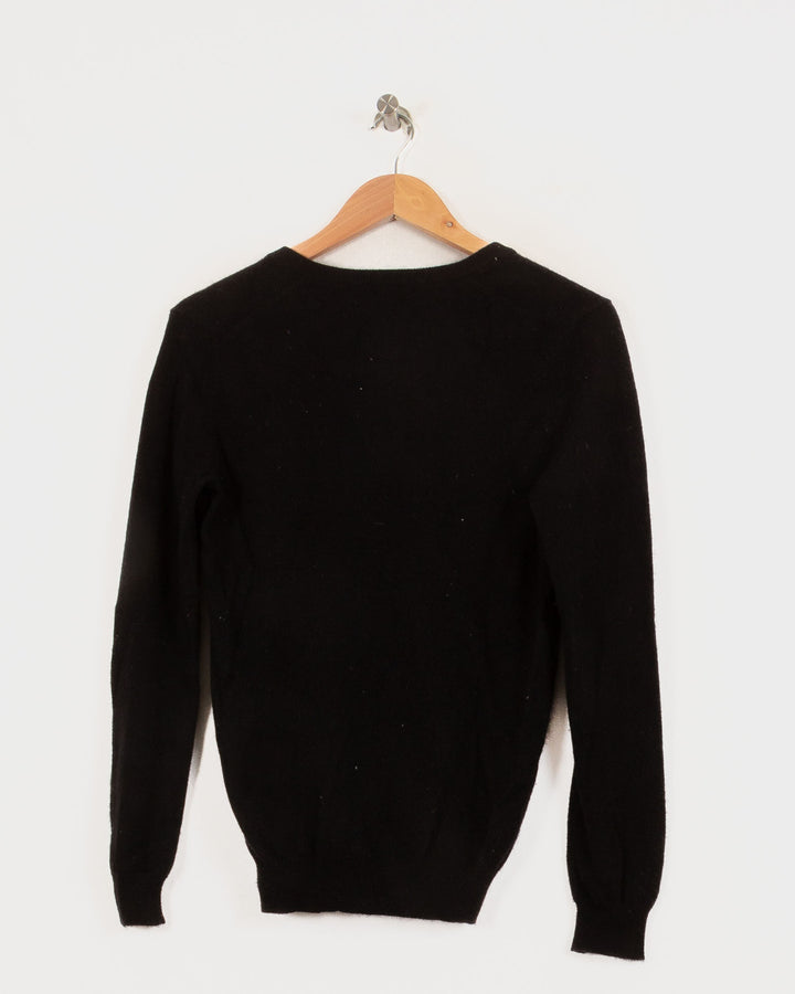 Eric Bompard Col V Noir