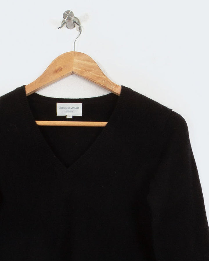 Eric Bompard Col V Noir