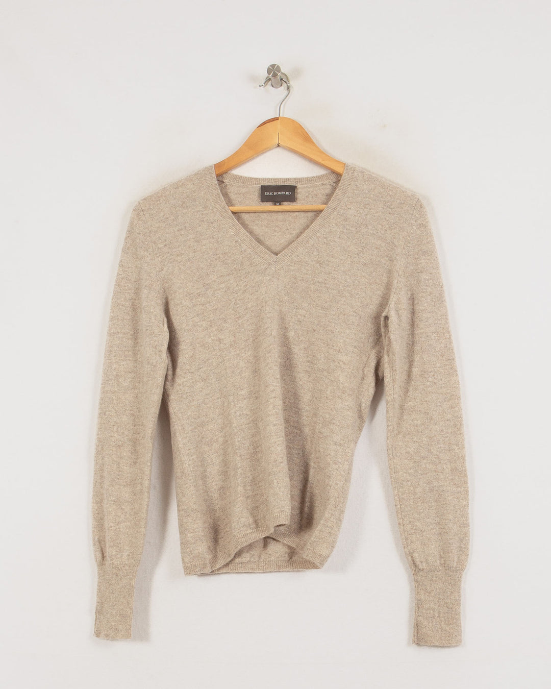 Eric Bompard Col V Beige