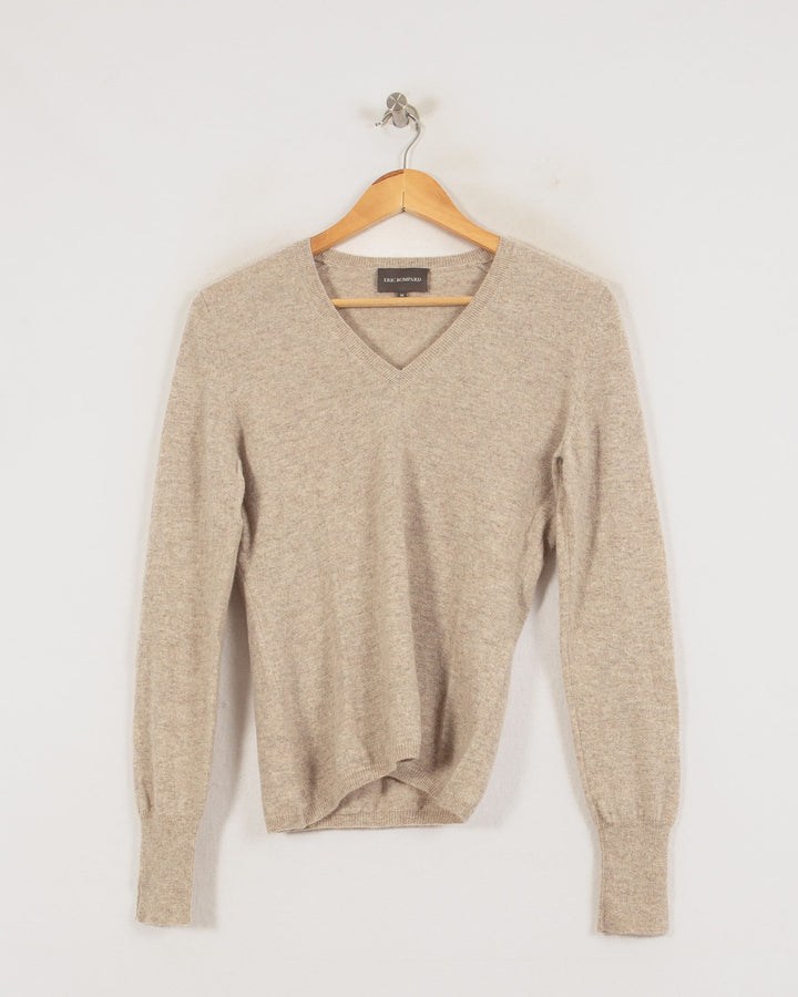 Eric Bompard Col V Beige