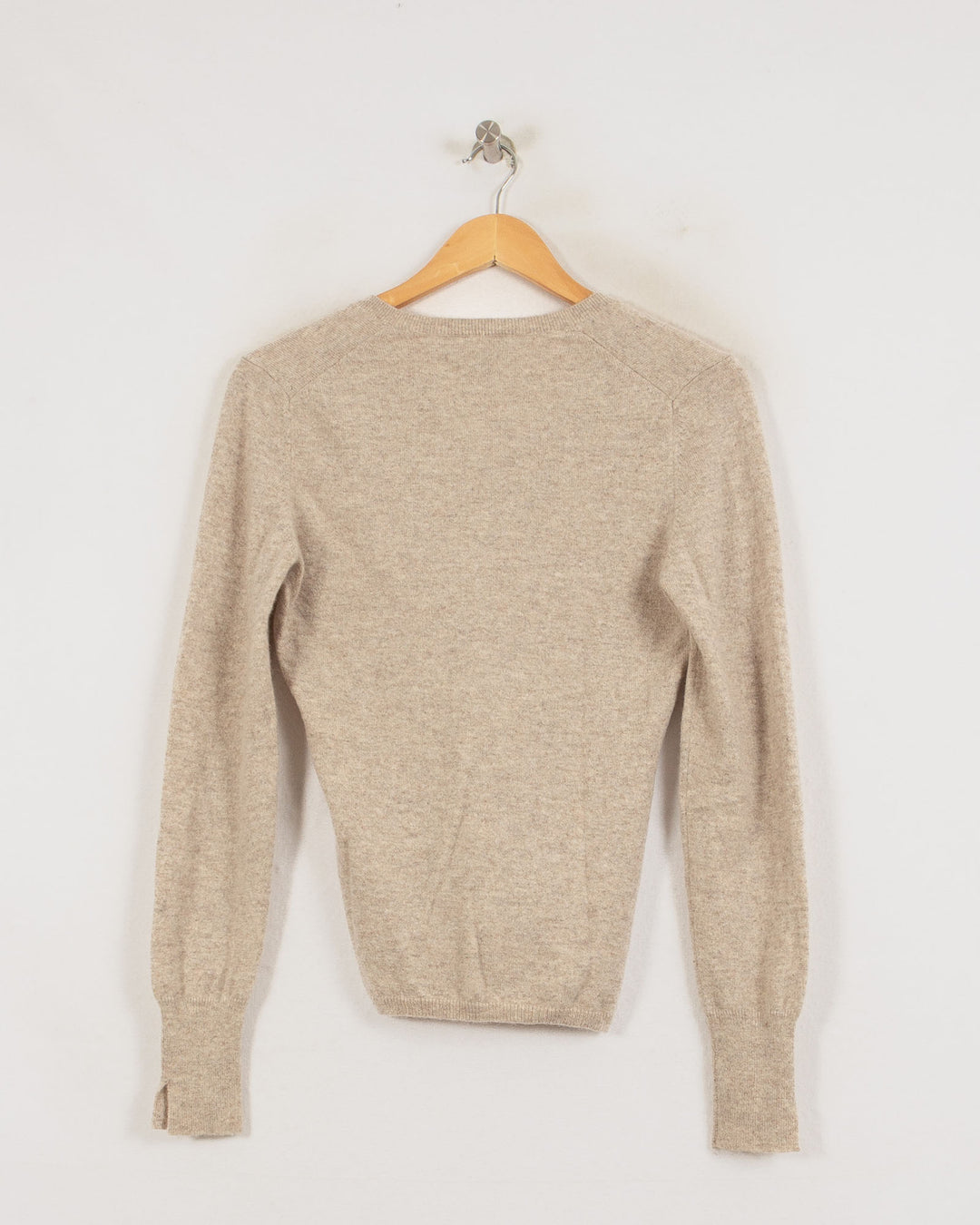 Eric Bompard Col V Beige