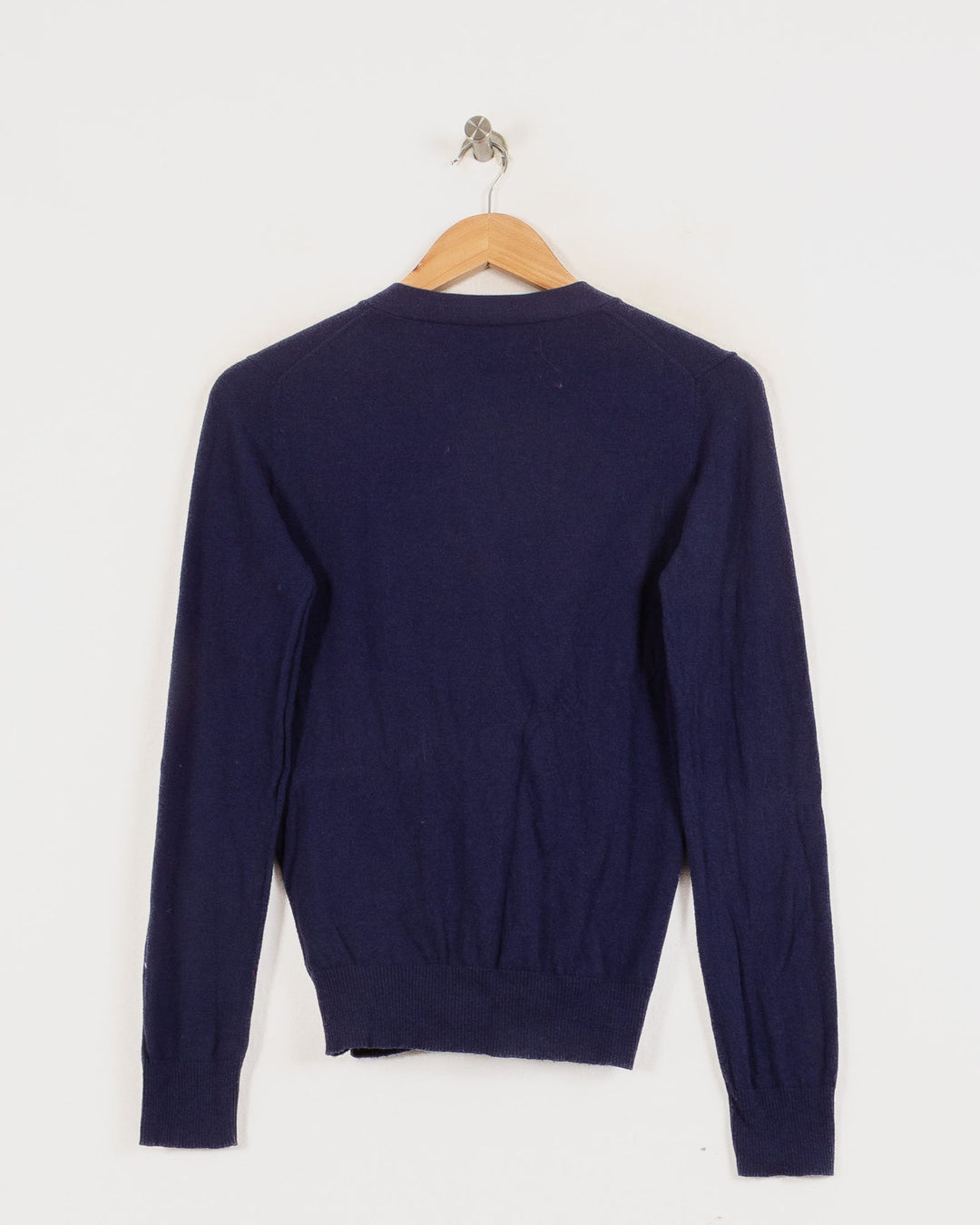Cardigan cachemire femme bleu Agnes B - seconde main Revivr (vue 4)