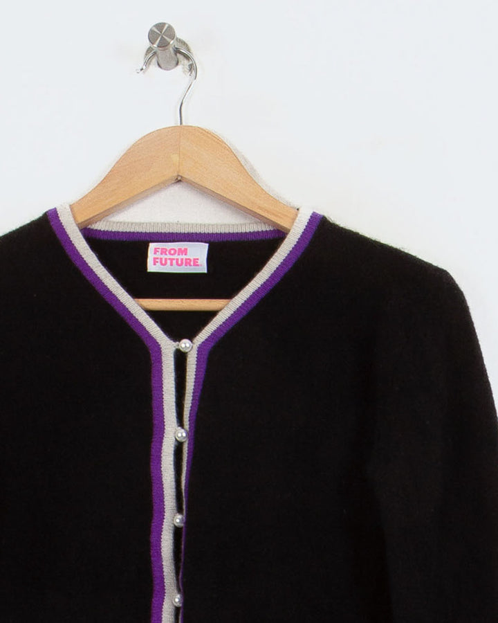 Cardigan cachemire femme noir From Future - seconde main Revivr (vue 2)