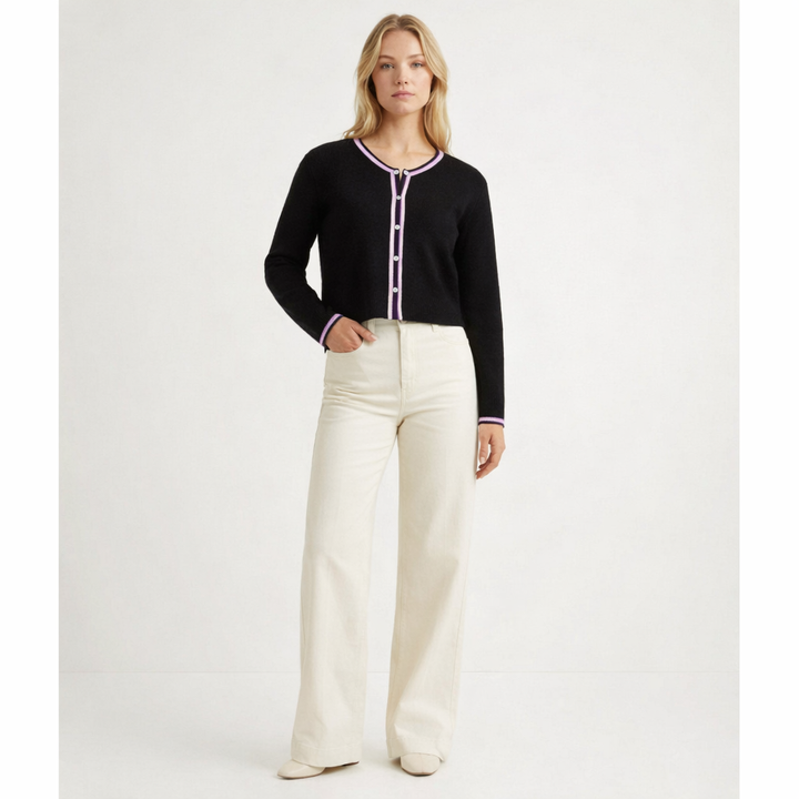 Cardigan cachemire femme noir From Future - seconde main Revivr