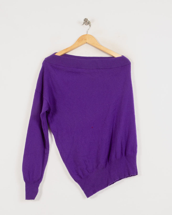 Eric Bompard Col Rond Violet