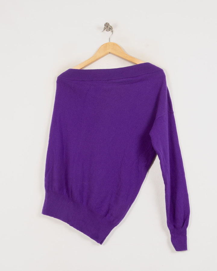 Eric Bompard Col Rond Violet